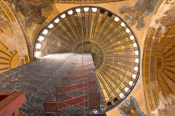 Hagia Sophia Scaffold