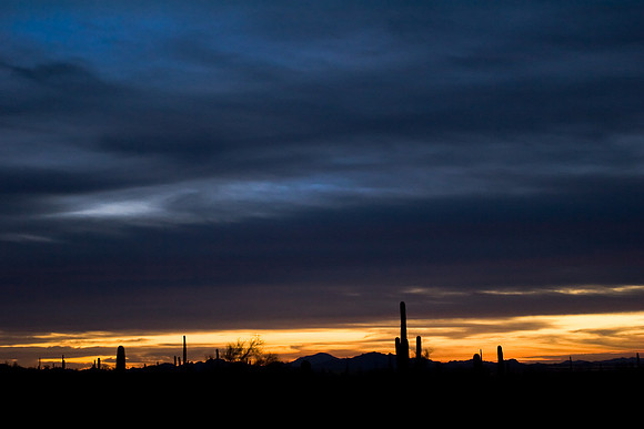 Desert Skyline (Picacho Peak, AZ)